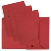 Image de Elba, Porte-documents, Chemise ULTIMATE à 2 rabats, DIN A4, rouge, en carton CANSON 240 g/m2, rabats pré-perforés. (A4, 25x)