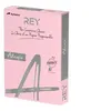 Image de Rey Adagio - Lisse - 104 micromètres - rose - A3 (297 x 420 mm) - 80 g/m² - 500 feuille(s) ramette - papier pour reprographie (pack de 5)