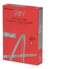 Image de Rey Adagio - Lisse - 140 micromètres - rouge intense - A3 (297 x 420 mm) - 80 g/m² - 500 feuille(s) ramette - papier pour reprographie (pack de 5)