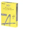 Image de Rey Adagio - Lisse - 104 micromètres - jaune intense - A4 (210 x 297 mm) - 80 g/m² - 500 feuille(s) ramette - papier pour reprographie (pack de 5)