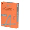 Image de Rey Adagio - Lisse - 104 micromètres - orange intense - A4 (210 x 297 mm) - 80 g/m² - 500 feuille(s) ramette - papier pour reprographie (pack de 5)