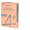 Image de Rey Adagio - Lisse - 104 micromètres - saumon - A4 (210 x 297 mm) - 80 g/m² - 500 feuille(s) ramette - papier pour reprographie (pack de 5)