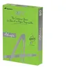 Image de Rey Adagio - Lisse - 104 micromètres - vert intense - A4 (210 x 297 mm) - 80 g/m² - 500 feuille(s) ramette - papier pour reprographie (pack de 5)