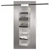 Image de Etagere souple pour pulls WOS blanche a 6 niveaux 30x30x128 cm