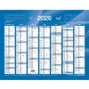 Image de Calendrier Banque - Bleu - 43x335cm