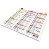 Image de Calendrier Origami Arc En Ciel 12 Mois - 36x18cm