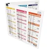 Image de Calendrier Origami Arc En Ciel 12 Mois-26x13cm-multicolor