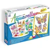 Image de Kit créatif Aquarellum Junior Papillons et fleurs Sentosphère