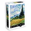 Image de Puzzle 1000 pieces - Champ de ble avec cypres - Vincent Van Gogh