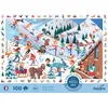 Image de Puzzle 100 pièces SentoSphère Cherche et trouve Sports d'Hiver