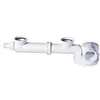 Image de WIRQUIN Tubulure espace avec siphon extra plat intégré - Évier 2 bacs - Sortie orientable