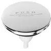 Image de WIRQUIN Clapet de bonde Quick-Clac - Inox - Baignoire