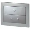 Image de WIRQUIN Plaque Egal chromé mat Imageo