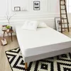 Image de Protège matelas très épais coton extensible anti-acariens imperméable soyeux et respirant qualité hôtellerie de luxe 90x190/200