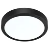 Image de Plafonnier rond ip65 (1800lm 5700k a++) noire - voltman