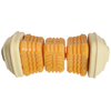 Image de Bobby jouet pour chien Onigiri jaune 14,5x6,5x6,5cm