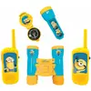 Image de Lexibook Set d'aventure Batman avec 2 talkies-walkies d'une portée maximale de 120 m, jumelles, lampe de (0.12 km), Talkie walkie, Jaune, Bleu