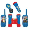 Image de LA PAT PATROUILLE - Kit daventurier - Talkie-Walkies portee 120m, jumelles et boussole