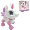 Image de Lexibook POWER Unicorn Mini robot licorne avec effets sonores et lumineux, commande de battements de mains, Kit robotique, Rose, Blanc, Pink
