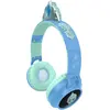 Image de Lexibook Écouteurs Bluetooth/câble 2 en 1 Bleu givré