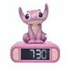 Image de Réveil-veilleuse Lexibook Angel Disney Stitch 3 en 1 Rose