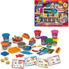 Image de LEXIBOOK CRAZART - Kit de pâte a modeler douce et malléable super chef - 8 pôts inclus