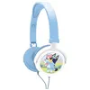 Image de Casque stéréo filaire pliable avec limitation de volume d'écoute Bluey