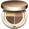 Image de Clarins, Fard à paupières, Ombre 4 Couleurs (N° 04 - Sucre brun)