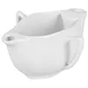 Image de Saucière gras et maigre tradition - - Blanc - Porcelaine