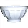 Image de Bol à Côtes Blanc 13cm