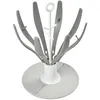 Image de Egoutte-biberons pliable Flower Gris