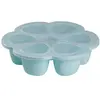 Image de Moule de congélation Béaba Multiportions 6 x 150 ml en Silicone Bleu