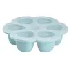 Image de Moule de congélation Béaba Multiportions en silicone 6 x 90 ml Bleu