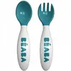 Image de Set de 2 couverts ergonomiques 2ème âge Bleu