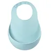 Image de Bavoir silicone Bleu clair