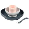 Image de Coffret repas silicone Night Blue/Rose
