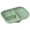 Image de Assiette compartimentée silicone Vert sauge