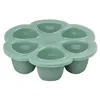 Image de Beaba - Multiportions silicone 6 x 150 ml vert sauge
