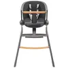 Image de Chaise haute Up & Down Dark Grey - BEABA - Gris