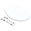Image de BEMIS Abattant frein de chute déclipsable Click & Clean slim, blanc