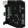 Image de Schneider Electric Bloc de contact 1 contact de travail, Bouton + interrupteur, Noir
