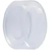 Image de Schneider Electric Capuchon de protection rond plat ZBPA, Bouton + interrupteur, Transparent