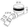 Image de Nicoll Bonde douche Turboflow TB90