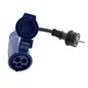 Image de Adaptateur caravane femelle avec prise électrique male CEE IP44 16A 30 cm Electraline