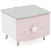 Image de Home123, Table de chevet, Hemma (44.40 x 39 x 34 cm)