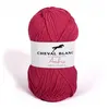 Image de Coton et bambou à tricoter AMBRE - Cheval Blanc(...) - 002 Rose
