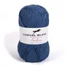 Image de Coton et bambou à tricoter AMBRE - Cheval Blanc(...) - 008 Bleu