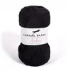 Image de Coton et bambou à tricoter AMBRE - Cheval Blanc(...) - 012 Noir