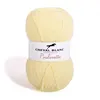 Image de Pelote de laine à tricoter POULINETTE - Cheval Blanc(...) - 288 Jaune
