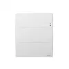 Image de Radiateur chaleur 750W AGILIA horizontal pilotage intelligent connecté blanc carat - ATLANTIC - 503121